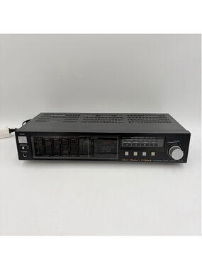 FISHER CA-38 Integrated Stereo Amplifier 5-Band Equalizer Tested Working Japan